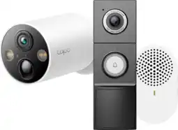 Coolblue TP-Link Tapo C425 + D235 Smart Battery & Wired Doorbell aanbieding