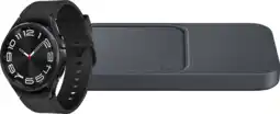 Coolblue Samsung Galaxy Watch 6 Classic Zwart 43mm + Samsung Duo Draadloze Oplader aanbieding