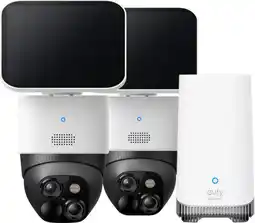 Coolblue Eufy Solocam S340 Duo Pack + HomeBase 3 aanbieding