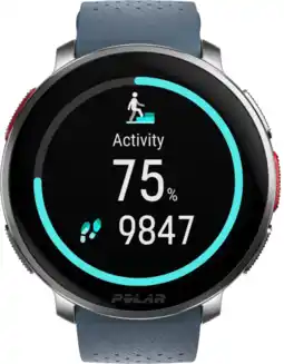 Coolblue Polar Vantage V3 Zilver/Blauw aanbieding