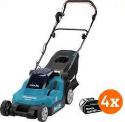 Coolblue Makita DLM382CM2 incl. 5,0 Ah accu (4x) aanbieding