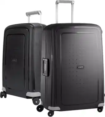 Coolblue Samsonite S'cure Spinner 75+55cm Black kofferset aanbieding