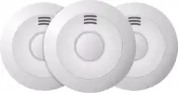 Coolblue Elro Blue Line CBFS58R Koppelbare Rookmelder 3-pack (10 jaar) aanbieding