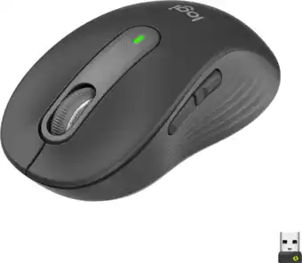 Coolblue Logitech Signature M650 Draadloze Muis Grafiet aanbieding