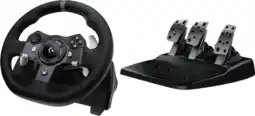 Coolblue Logitech G920 Driving Force - Volant de course pour Xbox Series XS, Xbox One & PC aanbieding