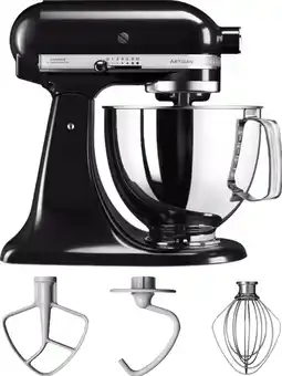 Coolblue KitchenAid Artisan Robot de Cuisine 5KSM125 Noir Onyx aanbieding