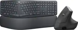 Coolblue Logitech K860 + Logitech MX Verticale Ergo Souris aanbieding