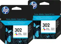 Coolblue HP 302 Cartouches Couleur Lot de 2 aanbieding