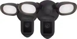 Coolblue Ring Floodlight Cam Wired Pro Noir Lot de 2 aanbieding