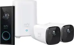 Coolblue Eufycam 2 Pro Lot de 2 + Video Doorbell Battery aanbieding