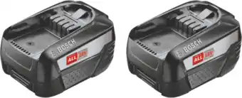 Coolblue Bosch Batterie lithium-ion 18 volts 6,0 Ah (2x) aanbieding