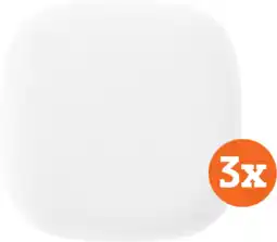 Coolblue Jalo Kupu Détecteur de Fumée Blanc (10 ans) Lot de 3 aanbieding