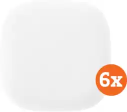 Coolblue Jalo Kupu Détecteur de Fumée Blanc (10 ans) Lot de 6 aanbieding