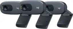 Coolblue Logitech C270 HD-Webcam Lot de 3 aanbieding
