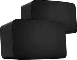Coolblue Sonos Five Lot de 2 Noir aanbieding