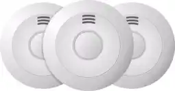 Coolblue ELRO Blue Line CBFS58R Détecteur de Fumée Interconnectable Lot de 3 (10 ans) aanbieding