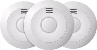 Coolblue ELRO Blue Line CBFS58R Détecteur de Fumée Interconnectable Lot de 3 (10 ans) aanbieding