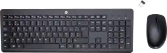 Coolblue HP 230 Clavier et Souris Sans Fil AZERTY aanbieding