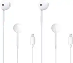Coolblue Apple EarPods avec Connecteur Lightning Lot de 2 aanbieding