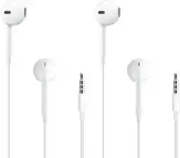 Coolblue Apple Earpods 3,5 mm Jack Lot de 2 aanbieding