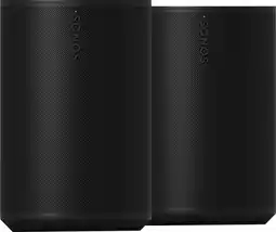 Coolblue Sonos Era 100 Noir Lot de 2 aanbieding