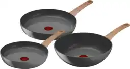 Coolblue Tefal Renew Set de Poêles à Frire Céramique 24 cm + 28 cm + Wok 28 cm aanbieding