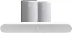 Coolblue Sonos Ray + Era 100 Blanc Lot de 2 aanbieding