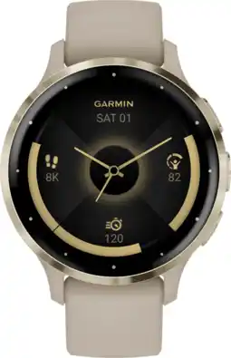 Coolblue Garmin Venu 3S Or/Beige aanbieding