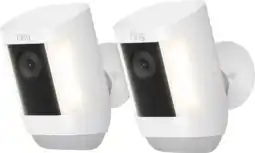 Coolblue Ring Spotlight Cam Pro - Batterie - Blanc - Lot de 2 aanbieding