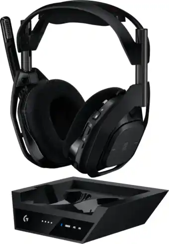 Coolblue Logitech G Astro A50 X Casque Gamer Sans Fil PC/Xbox/PlayStation - Noir aanbieding