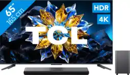 Coolblue TCL QLED 65C61B Pro (2024) + Barre de Son aanbieding