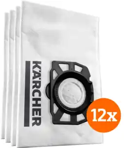 Coolblue Karcher Sacs d'Aspirateur pour WD 2 Plus / WD 3 (12 pièces) aanbieding