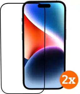 Coolblue BlueBuilt Apple iPhone 15 Protège-écran Verre Lot de 2 aanbieding
