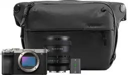 Coolblue Sony A7C II Argent Kit de Voyage aanbieding