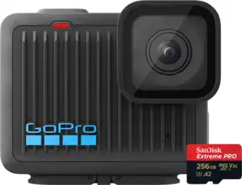 Coolblue GoPro HERO + Carte mémoire 256 Go aanbieding