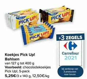 Chocoladekoekjes pick up!