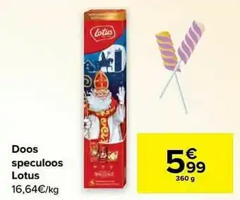 Carrefour Market Doos speculoos lotus aanbieding