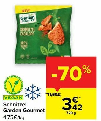Carrefour Market Schnitzel garden gourmet aanbieding