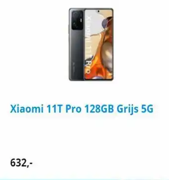 Coolblue Xiaomi 11T Pro 128GB Grijs 5G aanbieding