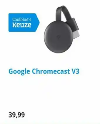 Google Chromecast V3