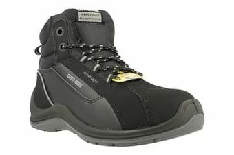 Berca Shoes Safety Jogger Veiligheidsschoen Hoog Elevate Heren Klasse S1p - Zwart aanbieding