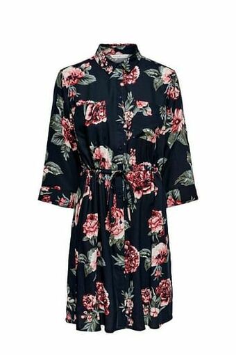 Berca Shoes Only Kleedje Tamari Kleedje - Bloemen Motief aanbieding