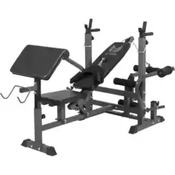 Decathlon Gyronetics Universele Halterbank - Verstelbaar - Belastbaar tot 280 kg aanbieding