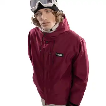 Decathlon Heren Wintersport snowboardjas W4 Russet Siroko Bordeaux aanbieding