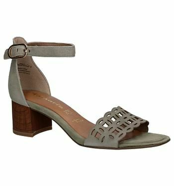 Tamaris Touch it Groene Sandalen promotie bij Torfs