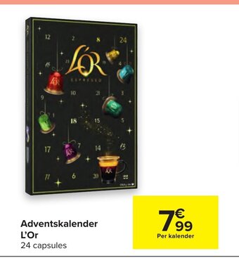 Carrefour Adventskalender L'Or aanbieding