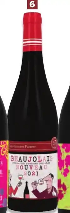 Carrefour Beaujolais Nouveau La Cave d'Augustin florent 75cl aanbieding