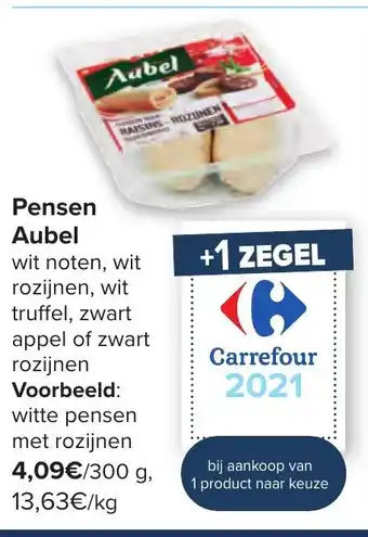 Carrefour Pensen Aubel 300g aanbieding