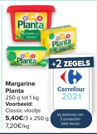 Margarine Planta 250g