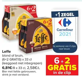 Carrefour Leffe aanbieding